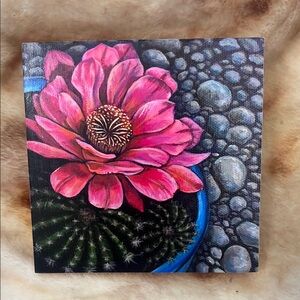 Sylvia aldebol cactus art